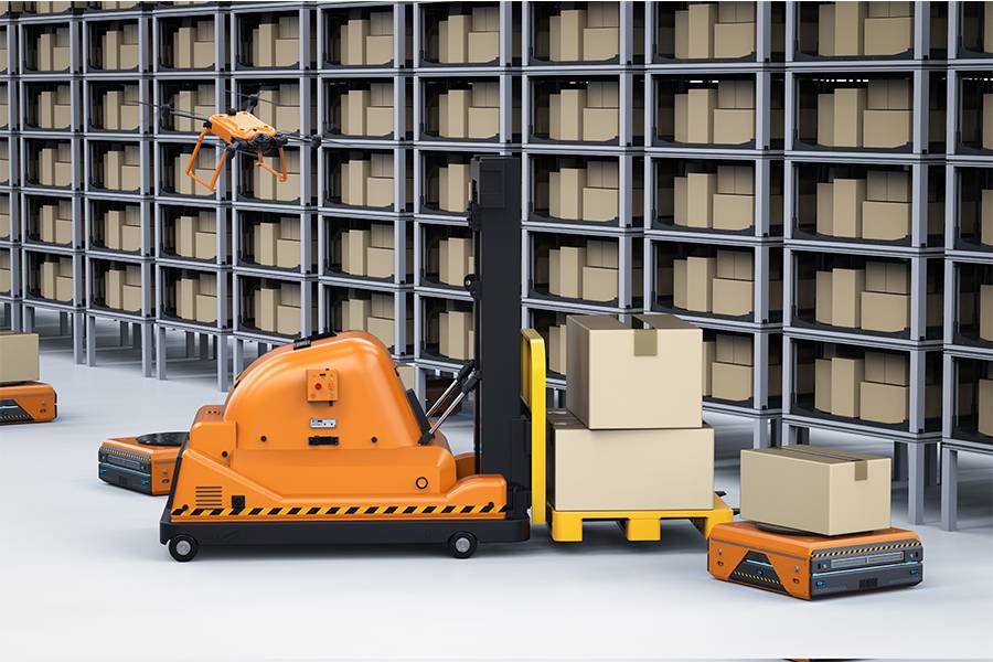 諄勤攜手倉儲AGV，實現(xiàn)物流倉儲設(shè)施的“變形記”