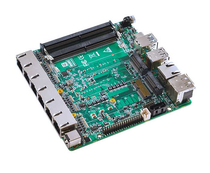 Nano ITX Motherboard 12th 13th Gen Core i3 i5 i7 6 Lan Firewall Industrial PC Mainboard